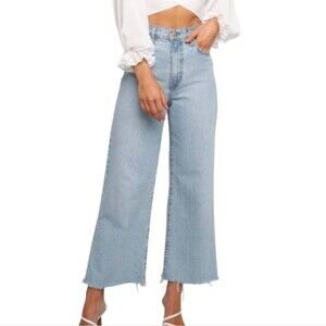 Petal & Pup Light Blue Wide-Leg Jeans